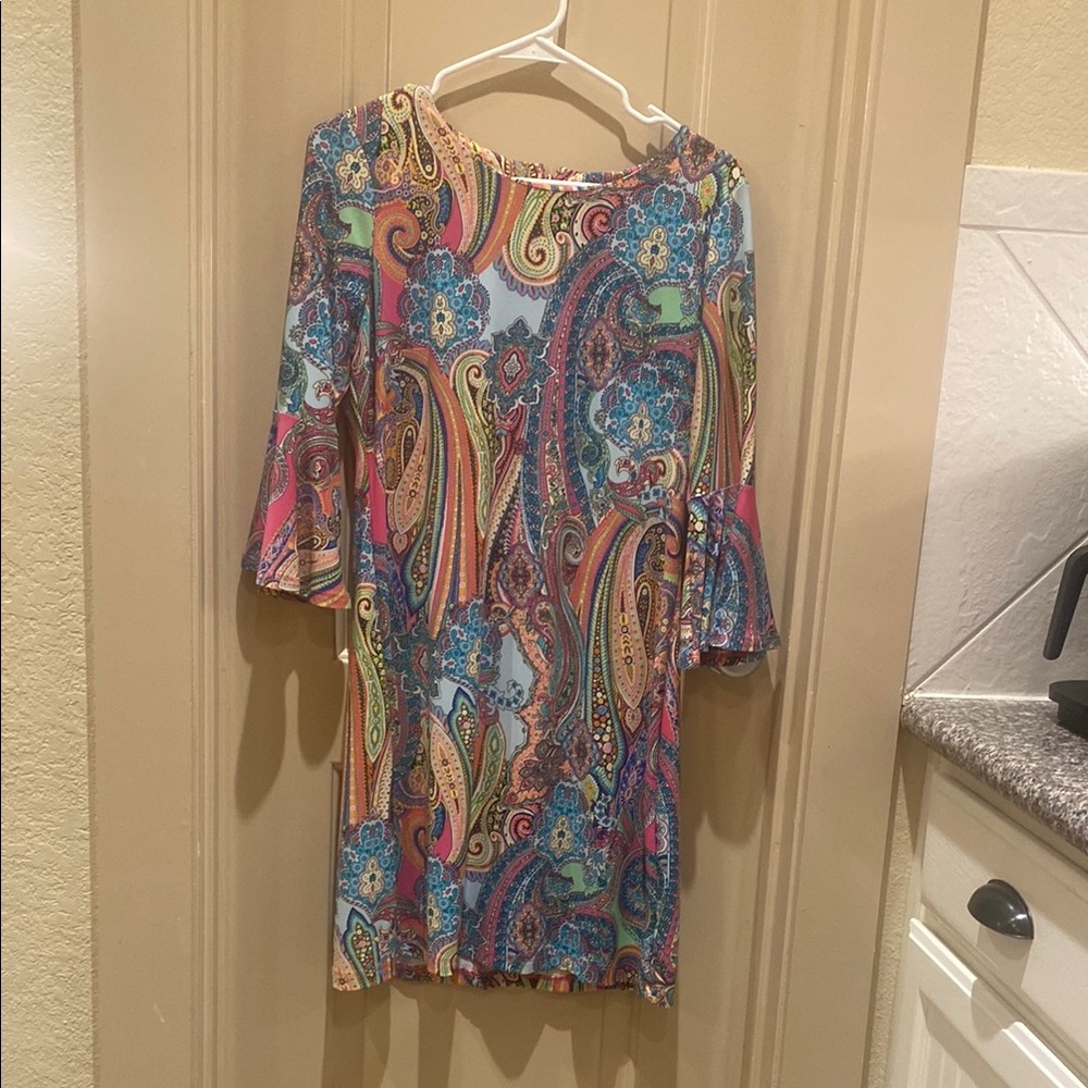 Colorful Paisley Dress